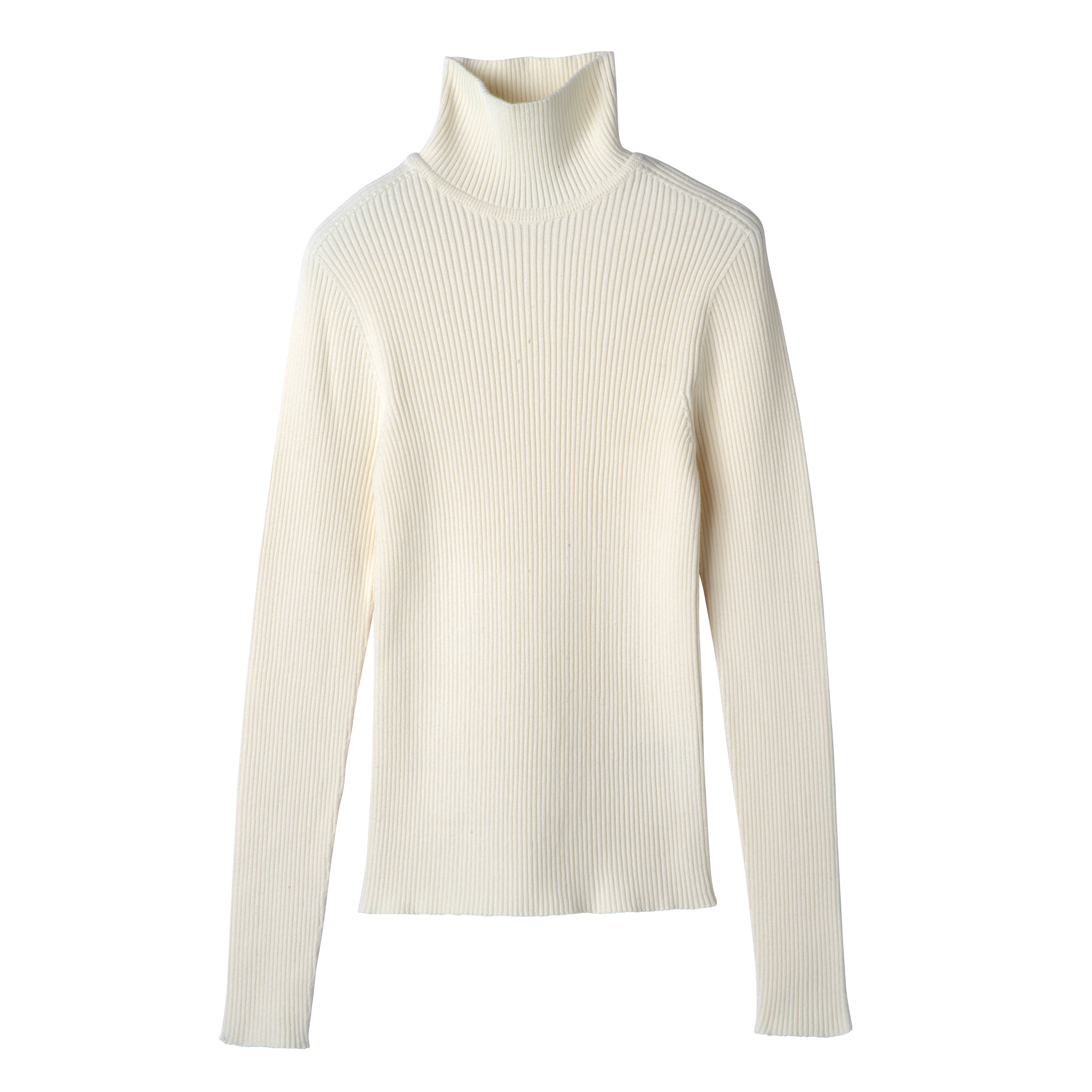Jersey ceñido de cuello alto