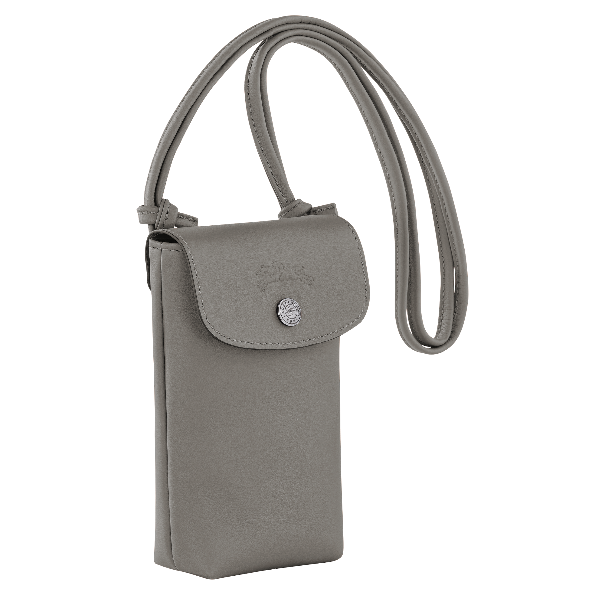 Funda para teléfono Le Pliage Xtra con cordón de cuero